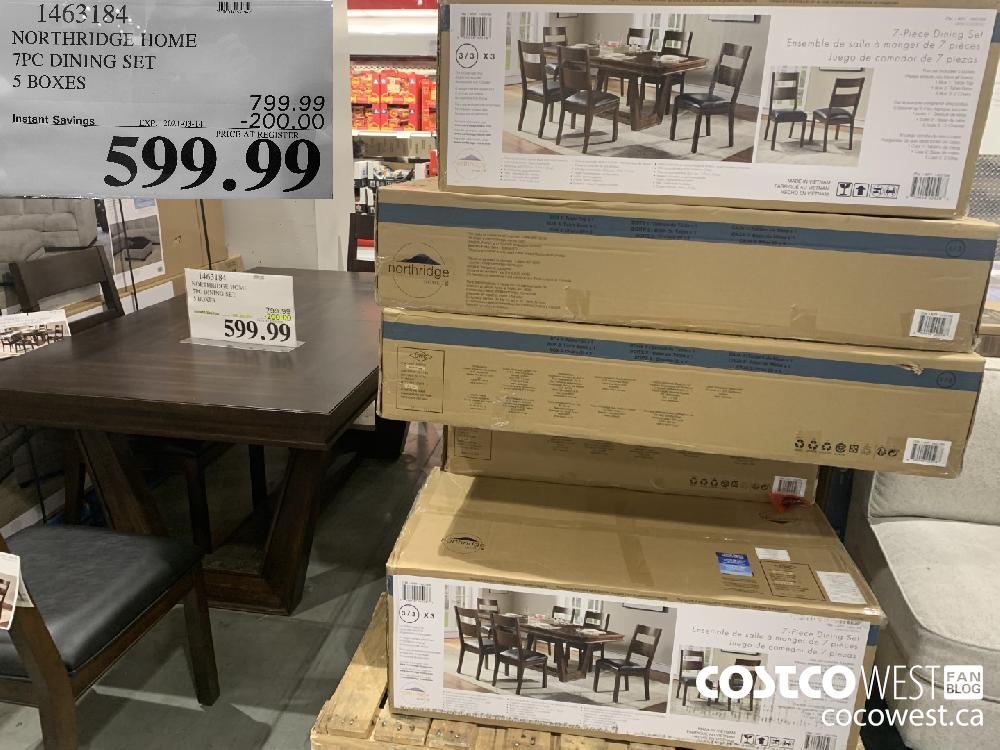 Northridge home 7 piece dining set hot sale