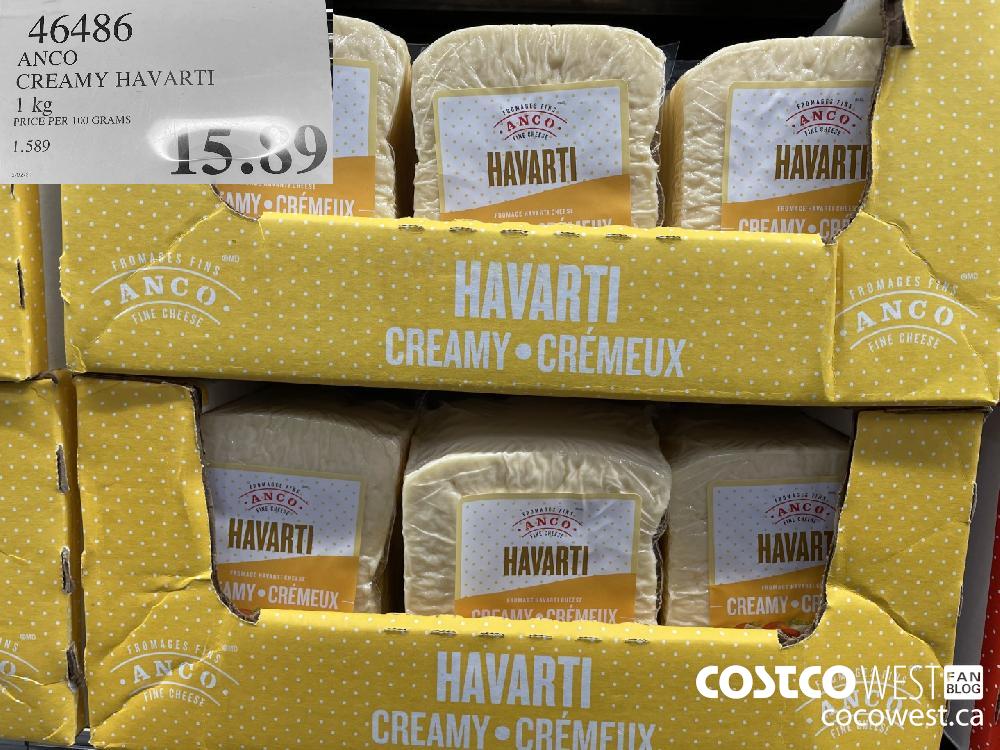 46486 ANCO CREAMY HAVARTI 1 kg $15.89