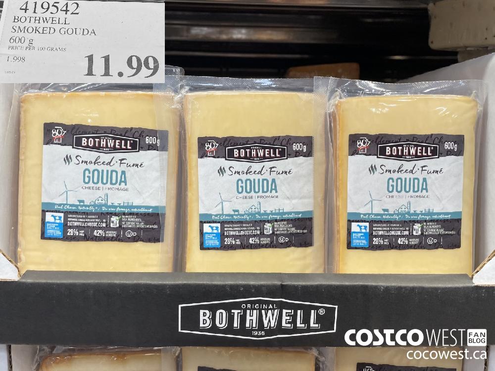 419542 BOTHWELL SMOKED GOUDA 600 g $11.99