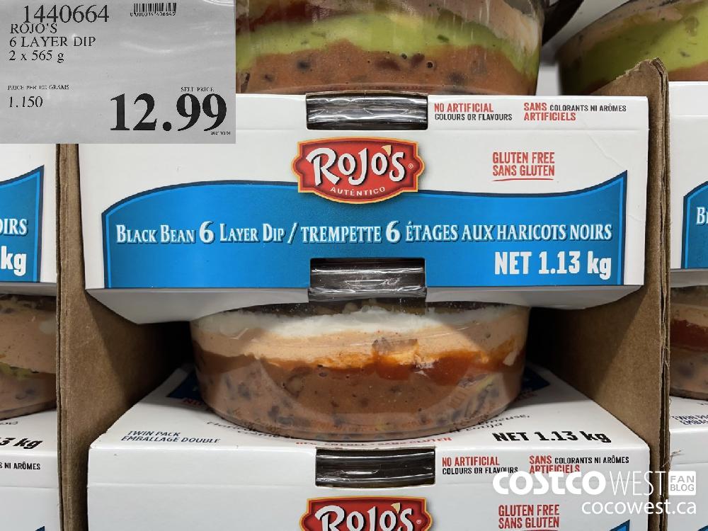 1440664 ROJO'S 6 LAYER DIP 2 x 565 g $12.99