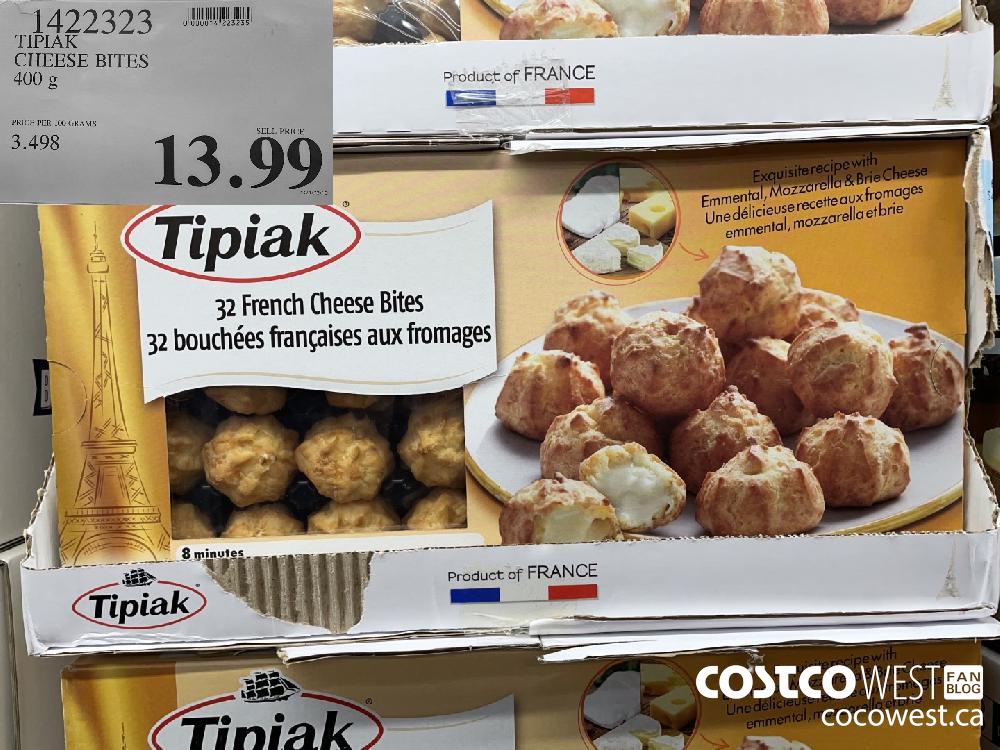 1422323 TIPIAK CHEESE BITES 400 g $13.99