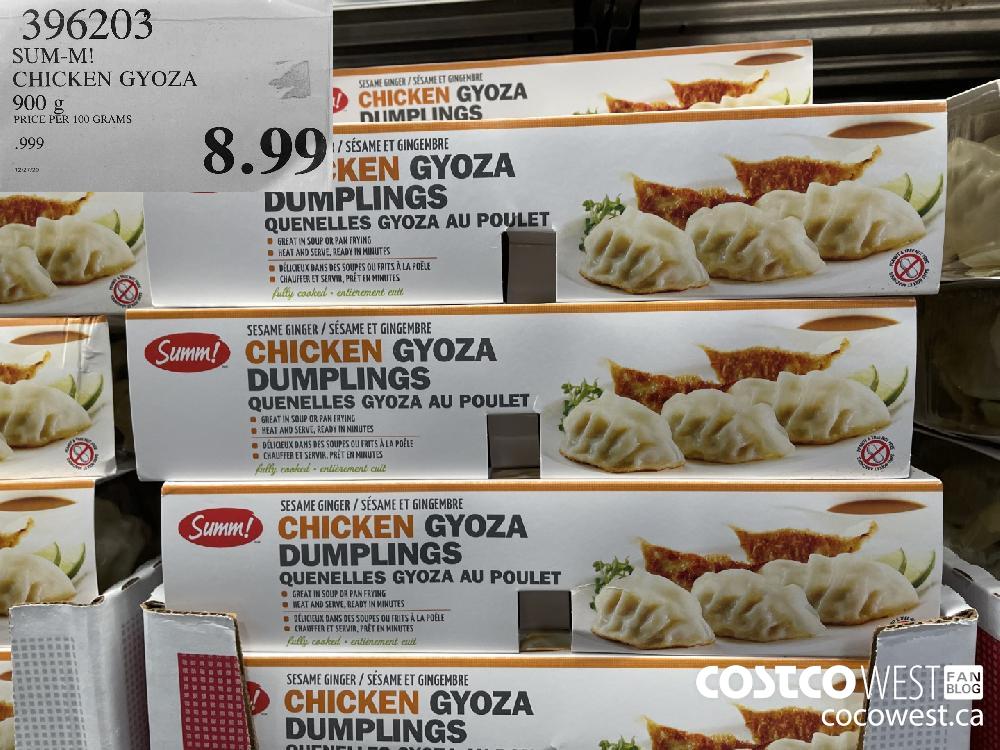 396203 SUM-M! CHICKEN GYOZA 900 g $8.99