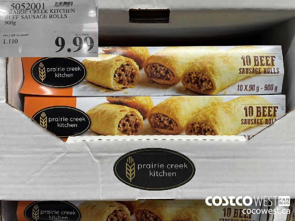 50952001 2ATRIE CREEK KITCHEN 3EEF SAUSAGE ROLLS 900g $9.99