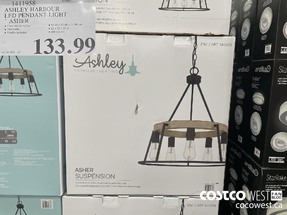 Ashley harbour led on sale pendant light asher