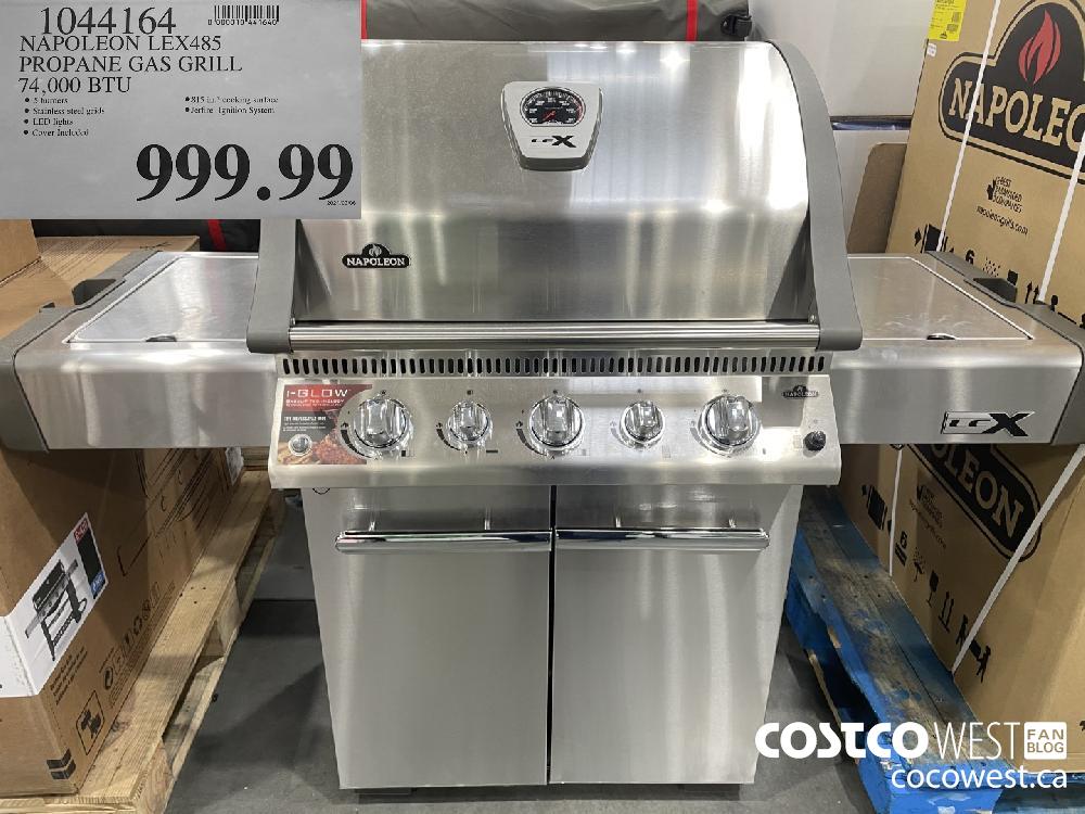 1044164 NAPOLEON LEX485 PROPANE GAS GRILL 74 000 BTU $999.99