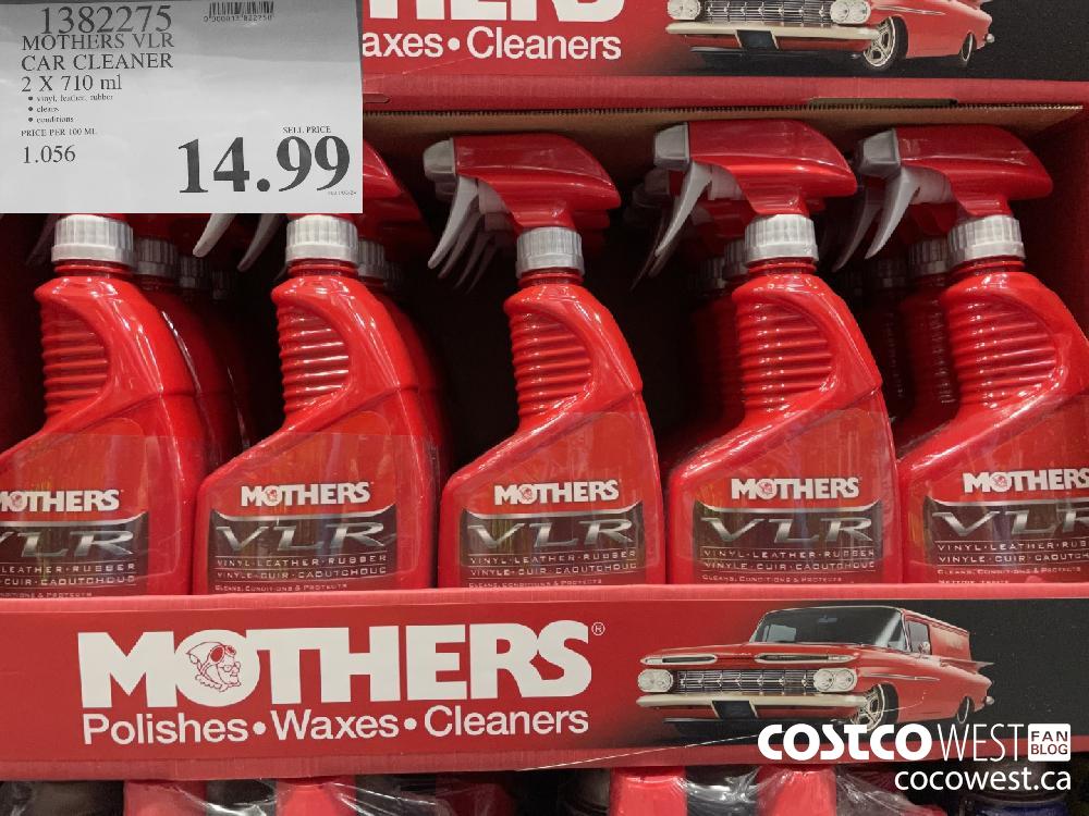 1382275 MOTHERS VLR CAR CLEANER 2 X 710 ML 14 99 - Costco East Fan