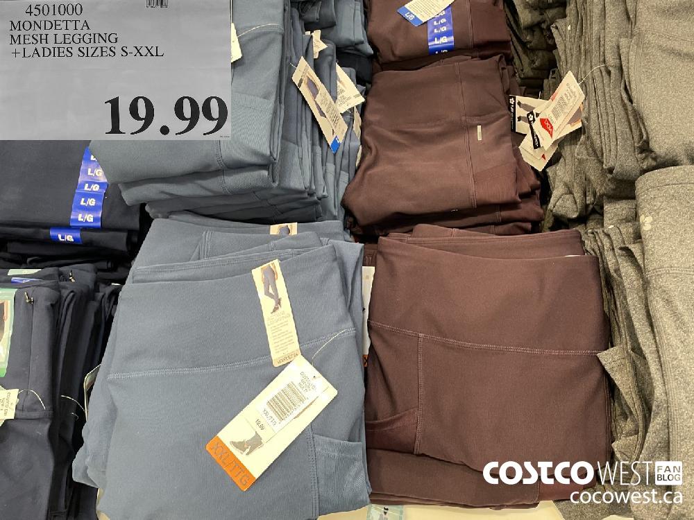 Costco fleece lined on sale leggings