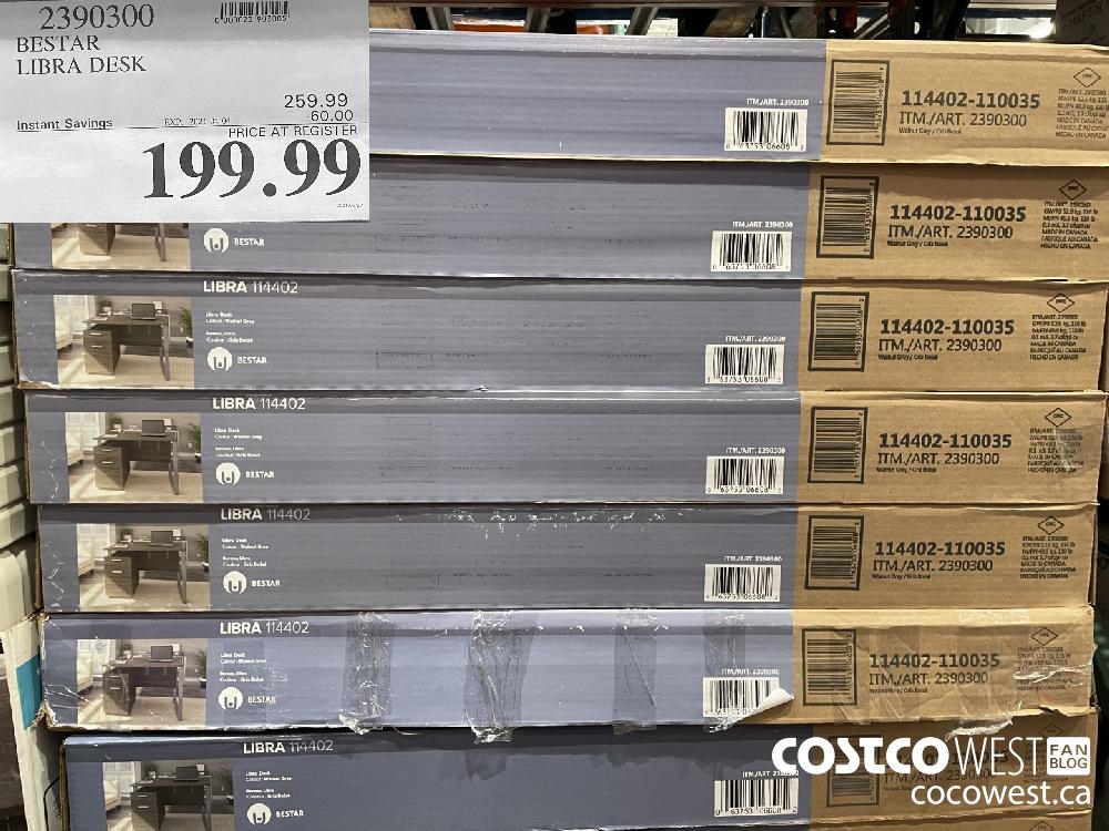 bestar libra desk costco