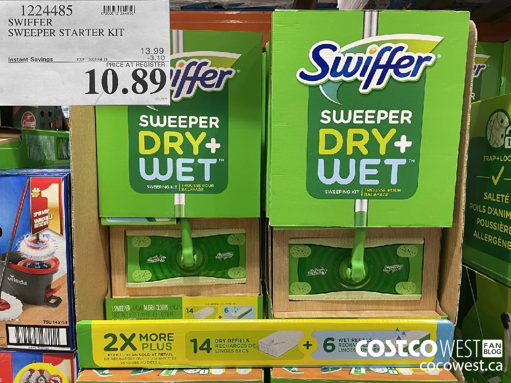 1224485 SWIFFER SWEEPER STARTER KIT EXPIRY DATE: 2021-04-18 $10.89