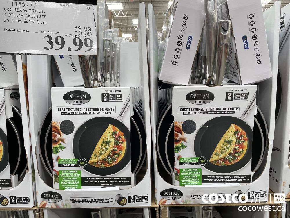 1155777 GOTHAM STEEL 2 PIECE SKILLET 25.4 cm 