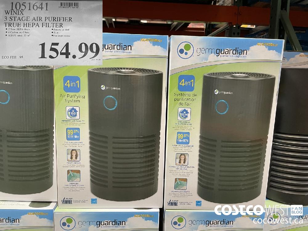 1051641 WINIX 3 STAGE AIR PURIFIER TRUE HEPA FILTER $154.99 