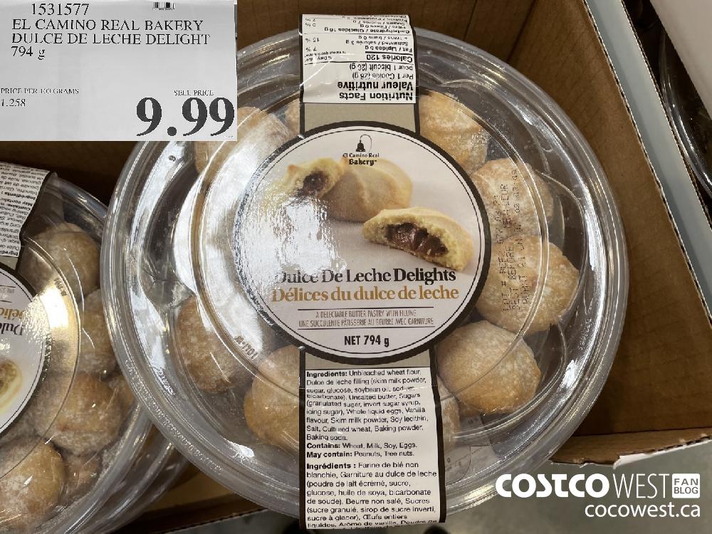 1531577 EL CAMINO REAL BAKERY DULCE DE LECHE DELIGHT 794 g $9.99 