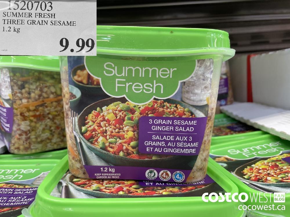 1520703 SUMMER FRESH THREE GRAIN SESAME 1.2 kg $9.99 