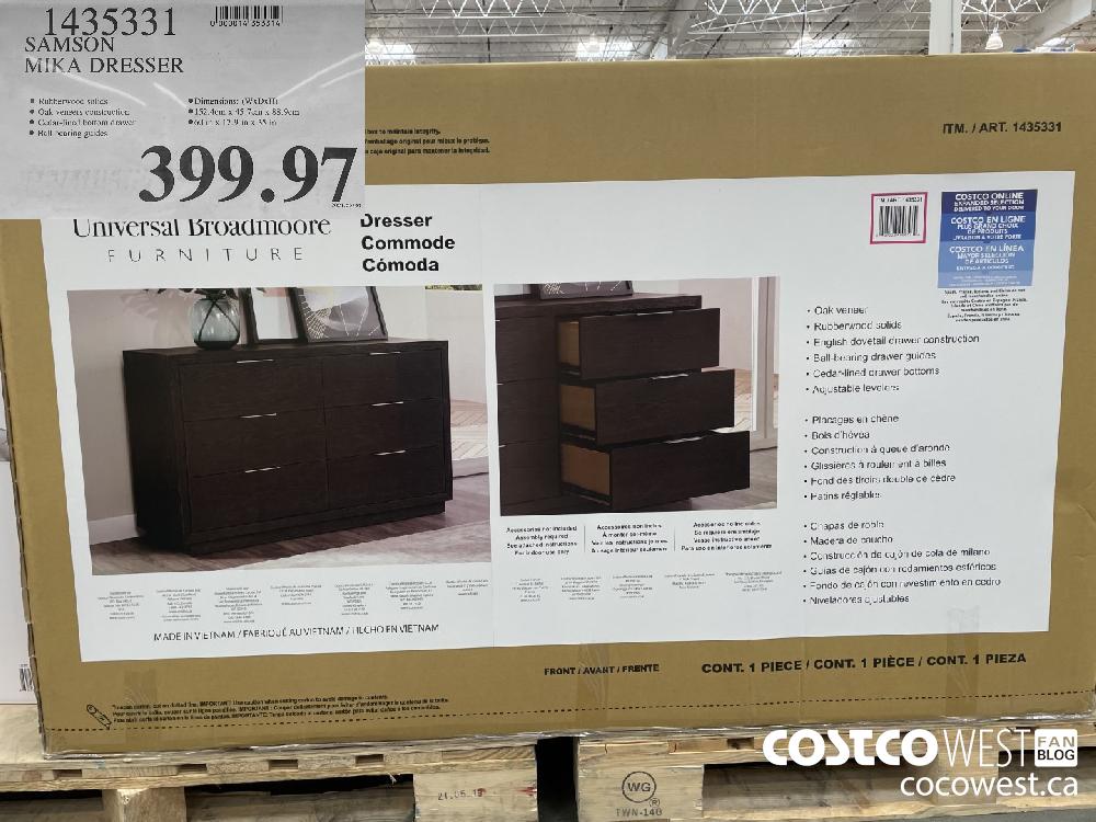 1435331 SAMSON MIKA DRESSER $399.97 