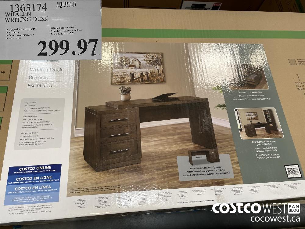 1363174 WHALEN WRITING DESK $299.97 