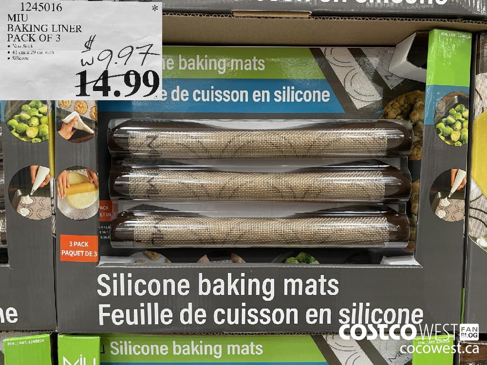 Silicone baking hotsell mat costco