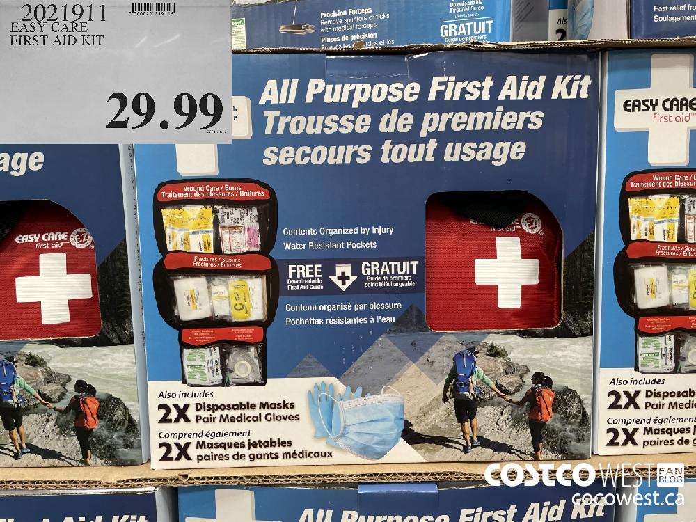 2021911 EASY CARE FIRST AID KIT $29.99 