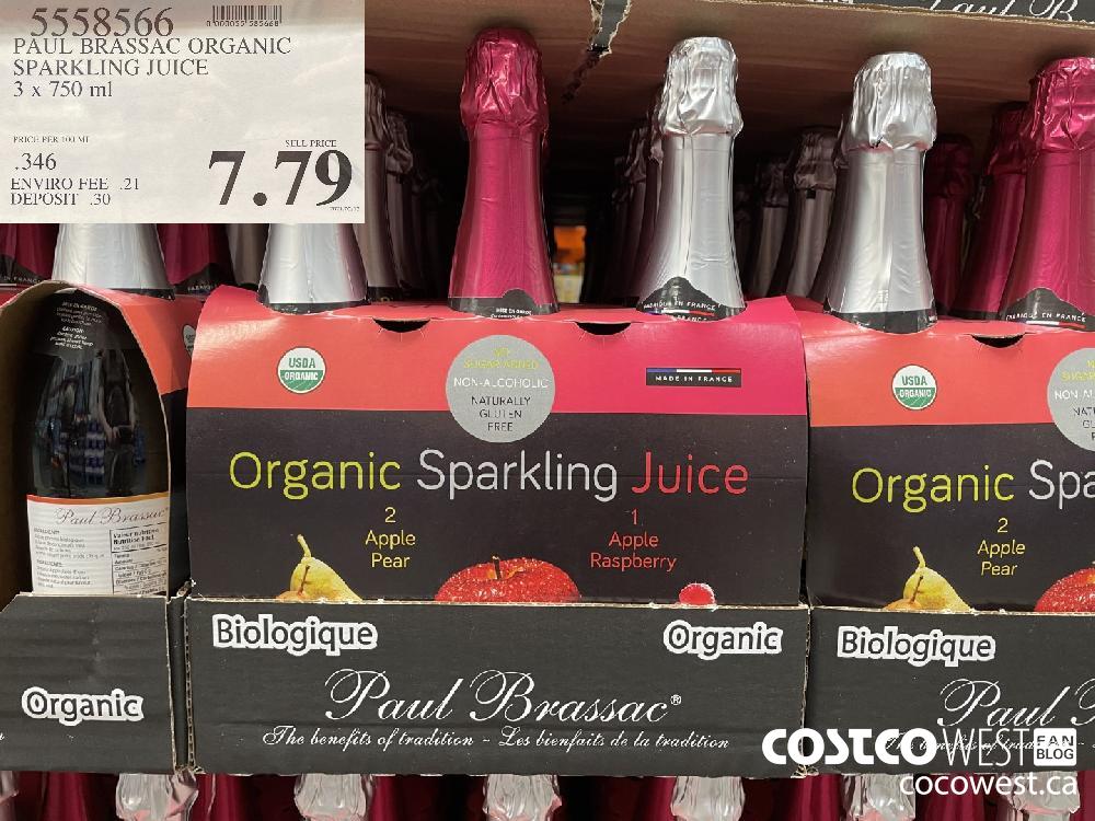 Costco 2025 sparkling juice