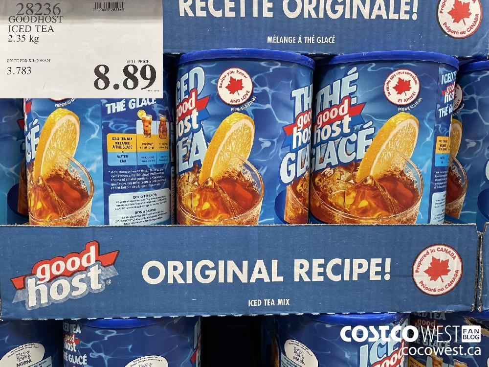 28236 GOODHOST ICED TEA 2.35 kg $8.89