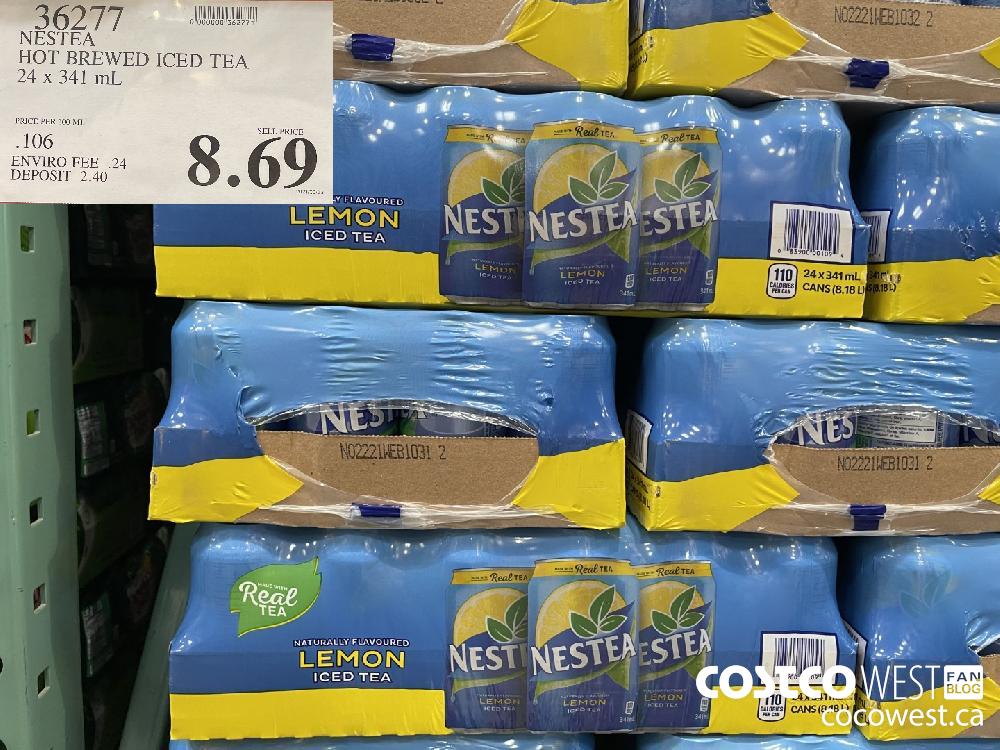 36277 NESTEA HOT BREWED ICED TEA 24 x 341 mL $8.69