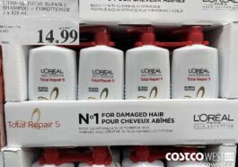 1507753L'OREAL TOTAL REPAIR 5SHAMPOO CONDITIONER 2 x 828 mL$14.99