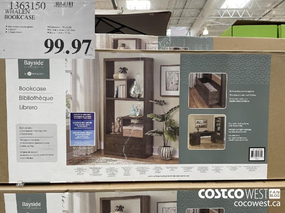 1363150 WHALEN BOOKCASE $99.97