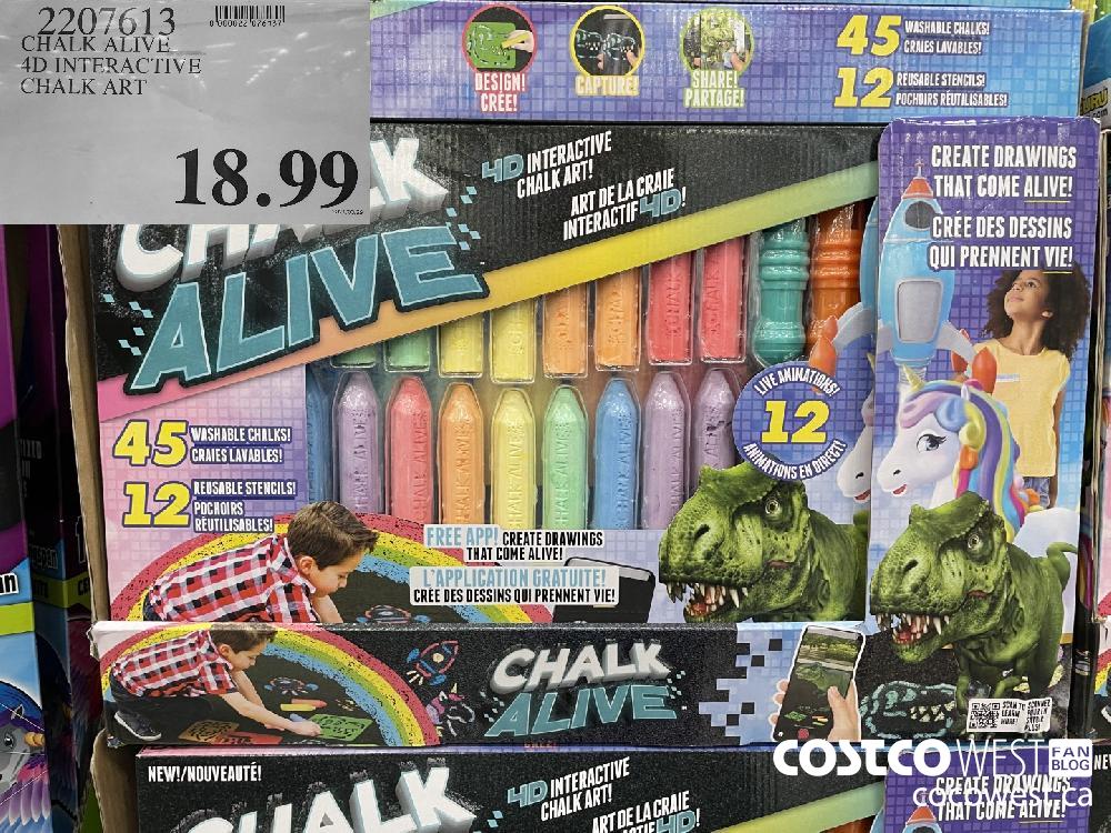 2207613 CHALK ALIVE 4D INTERACTIVE CHALK ART $18.99