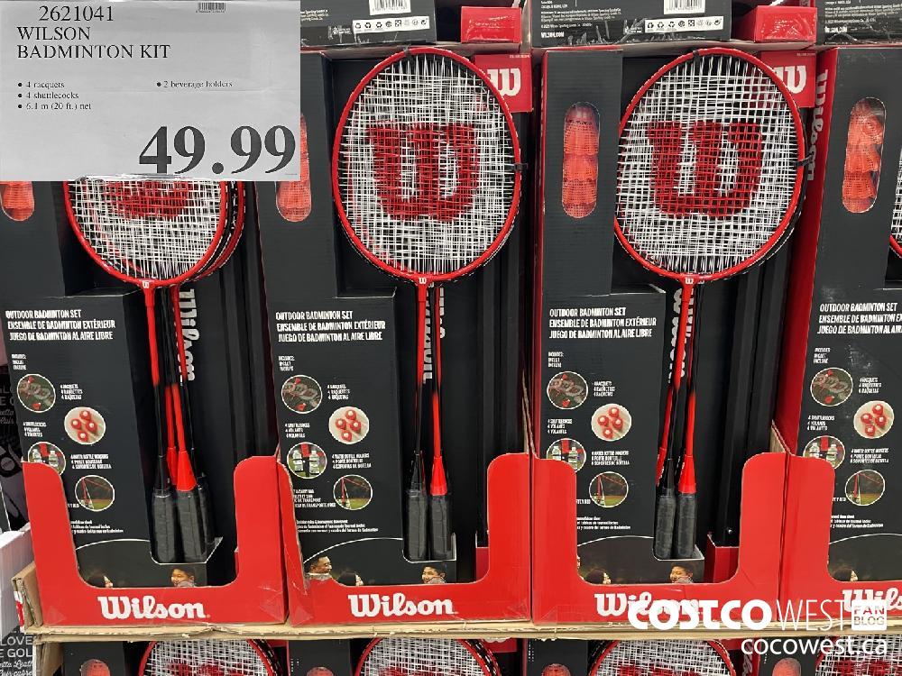 2621041 WILSON BADMINTON KIT $49.99