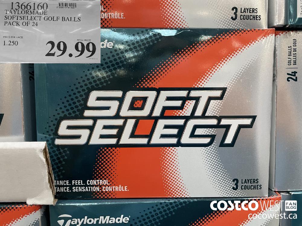 1366160 TAYLORMADE SOFTSELECT GOLF BALLS PACK OF 24 $29.99