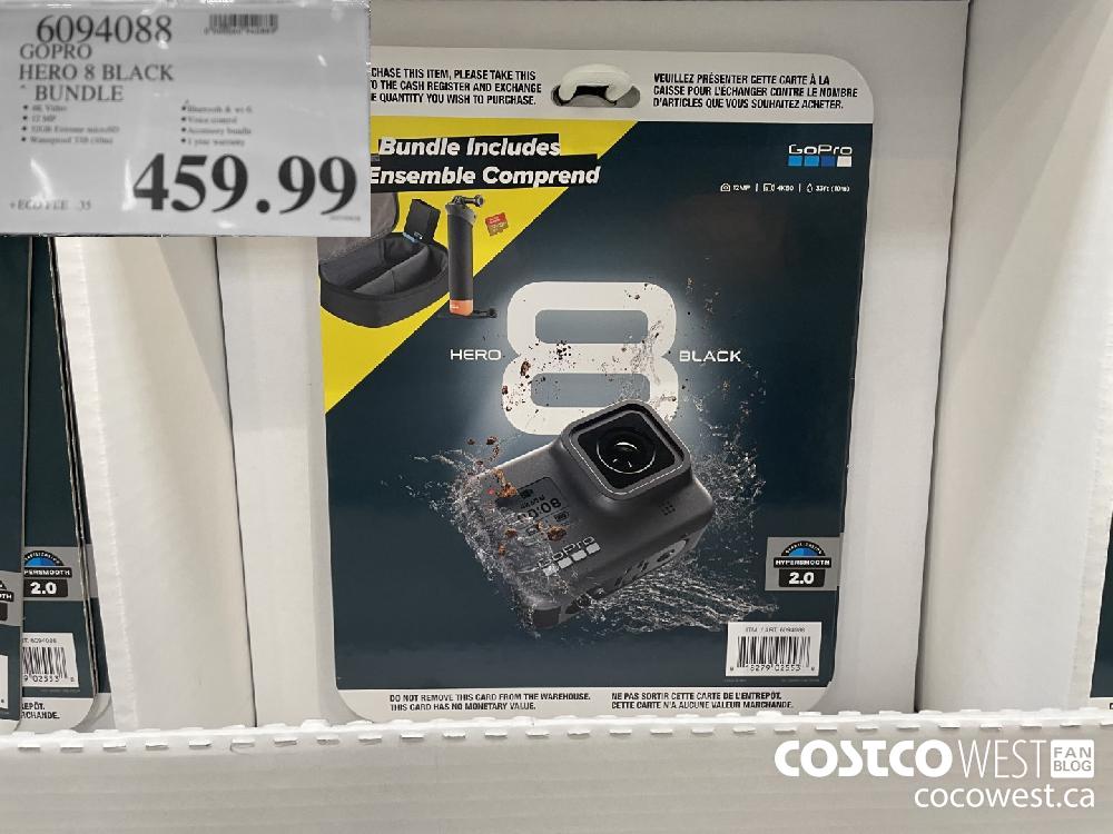6094088 GOPRO HERO 8 BLACK BUNDLE $459.99