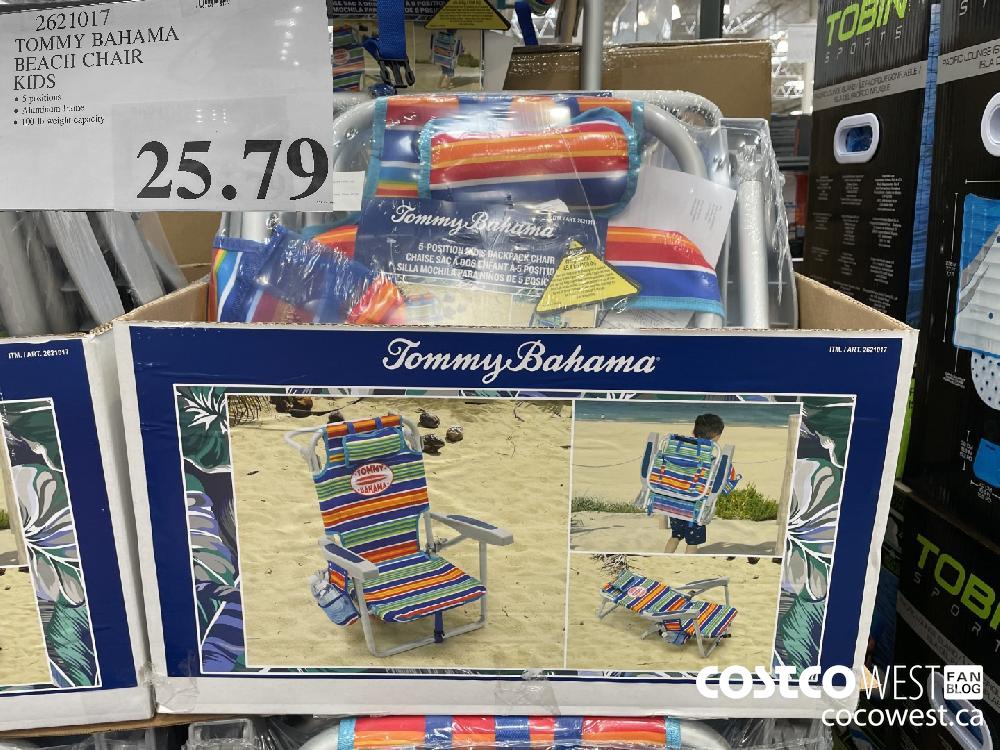 2621017 TOMMY BAHAMA BEACH CHAIR KIDS $25.79