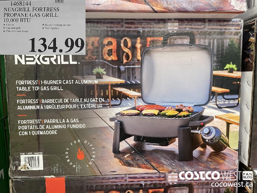 1468144 NEXGRILL FORTRESS PROPANE GAS GRILL 10 000 BTU $134.99