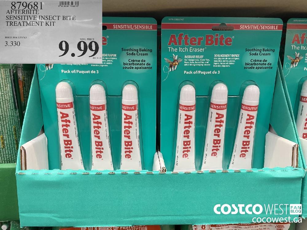 879681 AFTERBITE SENSITIVE INSECT BITE TREATMENT KIT $9.99