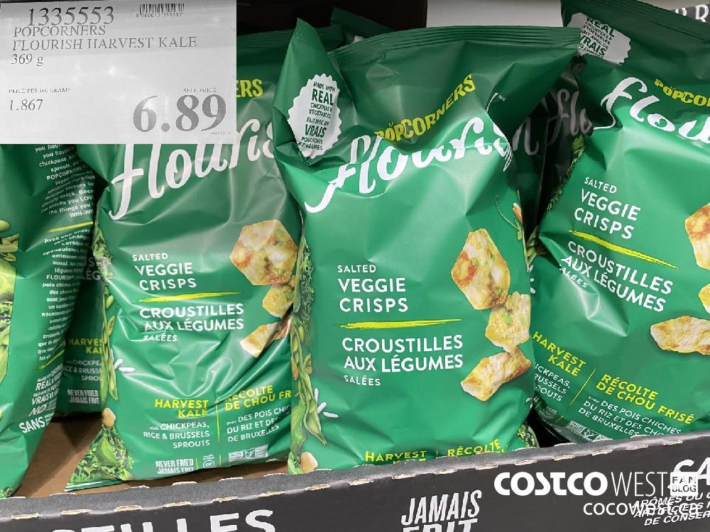 1335553 POPCORNERS FLOURISH HARVEST KALE 369 g $6.89