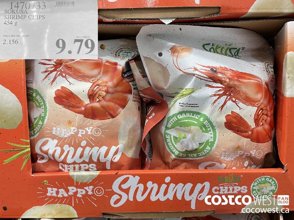 1470733 SOKUSA SHRIMP CHIPS 454 g $9.79
