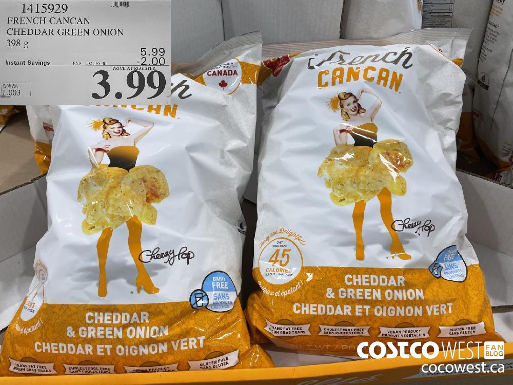 1415929 FRENCH CANCAN CHEDDAR GREEN ONION 398 g ($2.00 INSTANT SAVINGS EXPIRES ON 2021-05-30) $3.99