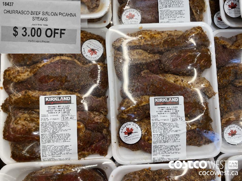 18437 CHURRASCO BEEF SIRLOIN PICAHNA STEAKS ($3.00 INSTANT SAVINGS)