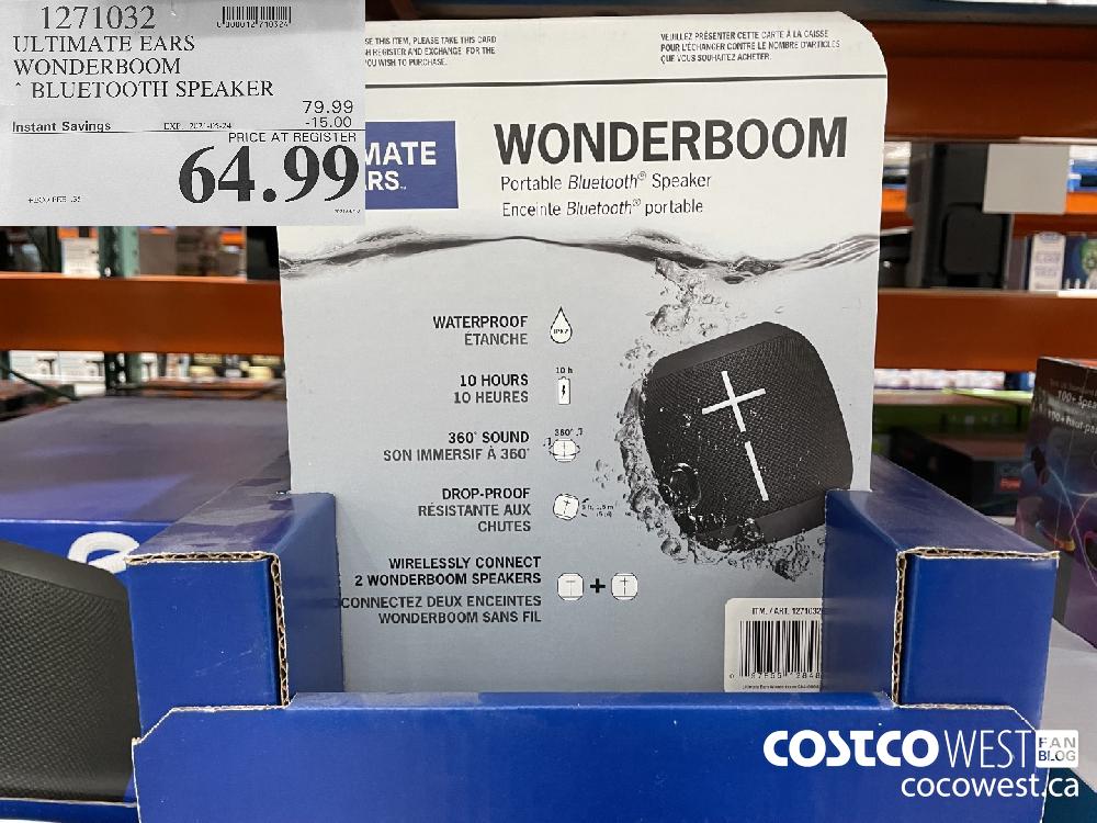 Ultimate ears wonderboom discount costco