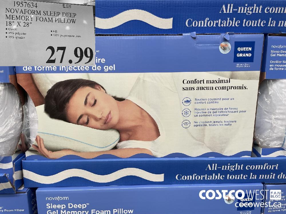 Novaform pillow costco sale