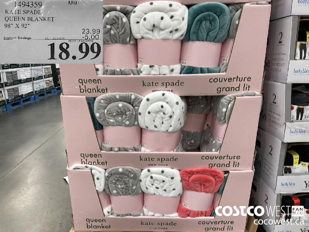 Costco kate 2025 spade blankets