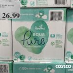 1504427PAMPERS AQUA PURE BABY WIPES 12 PACKS OF 56 $26.99