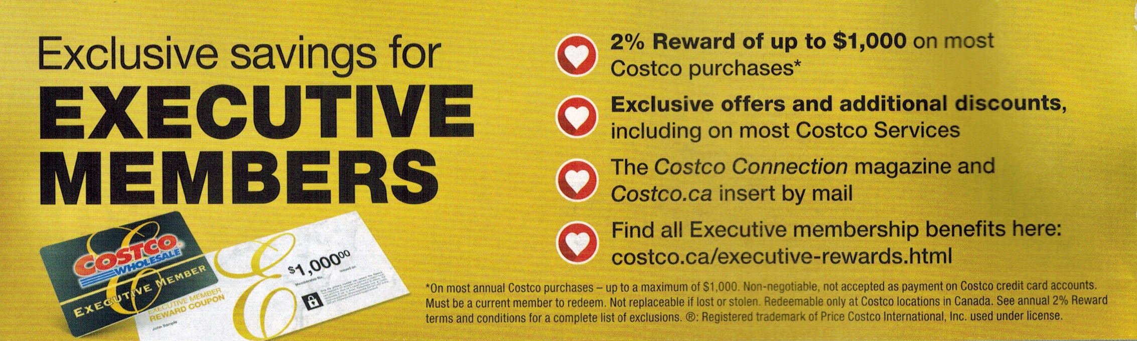 Costco Canada Executive Coupons January 2024