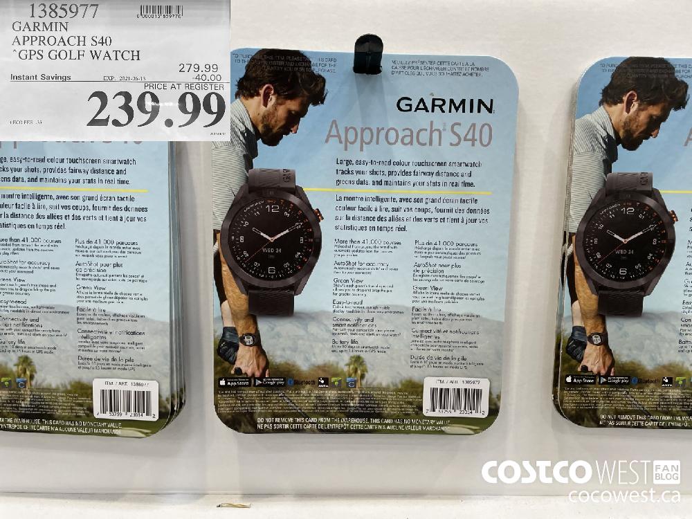 Garmin golf best sale watch costco