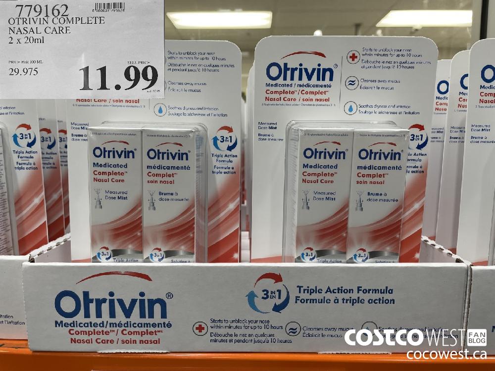 779162 OTRIVIN COMPLETE NASAL CARE 2 x 20ml $11.99