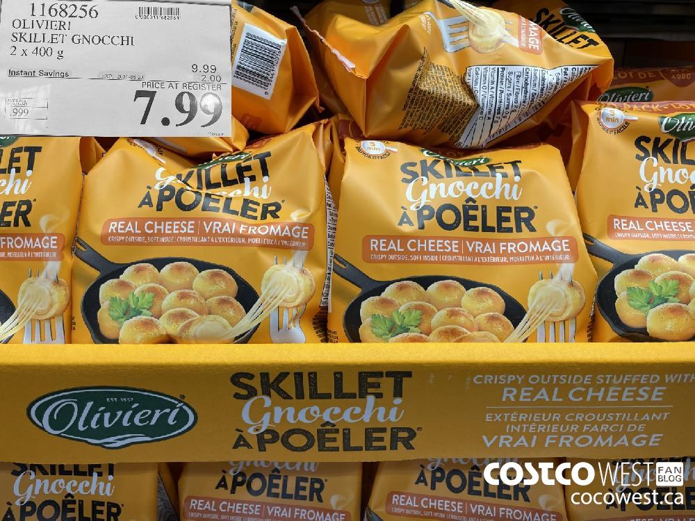 1168256 OLIVIERI SKILLET GNOCCHI 2 x 400 g ($2.00 INSTANT SAVINGS EXPIRES ON 2021-06-20) $7.99