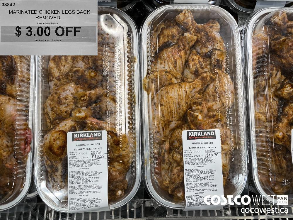33842 MARINATED CHICKEN LEGS BACK REMOVED ($3.00 INSTANT SAVINGS)