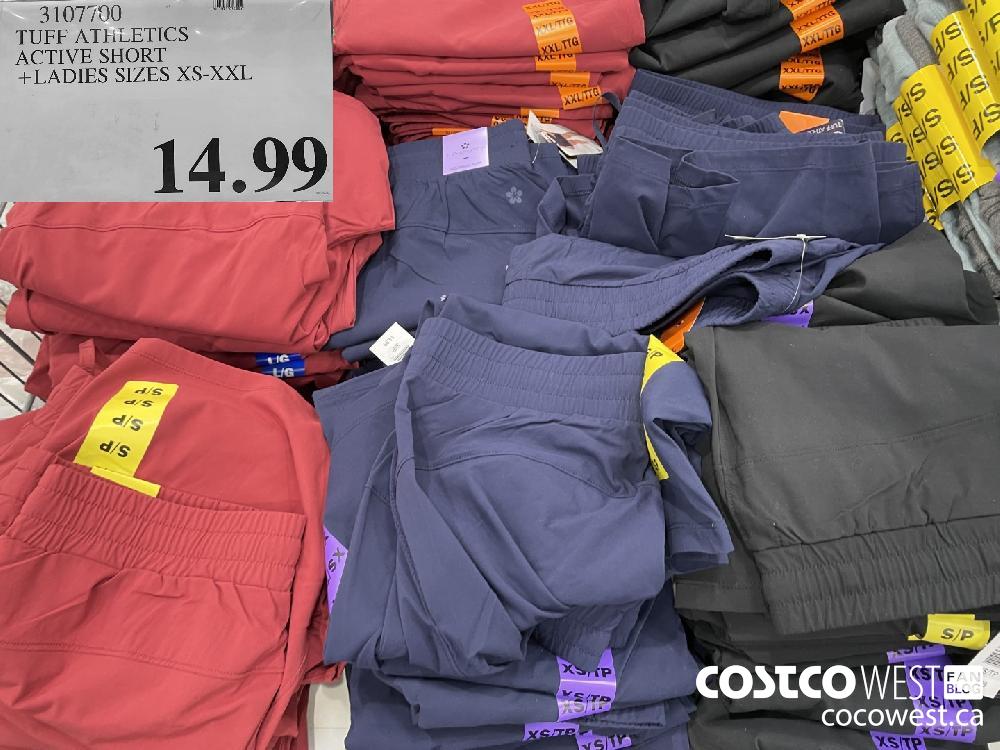 3107700 TUFF ATHLETICS ACTIVE SHORT LADIES SIZES XS XXL 3 00 INSTANT  SAVINGS EXPIRES ON 2022 06 26 11 99 - Costco East Fan Blog