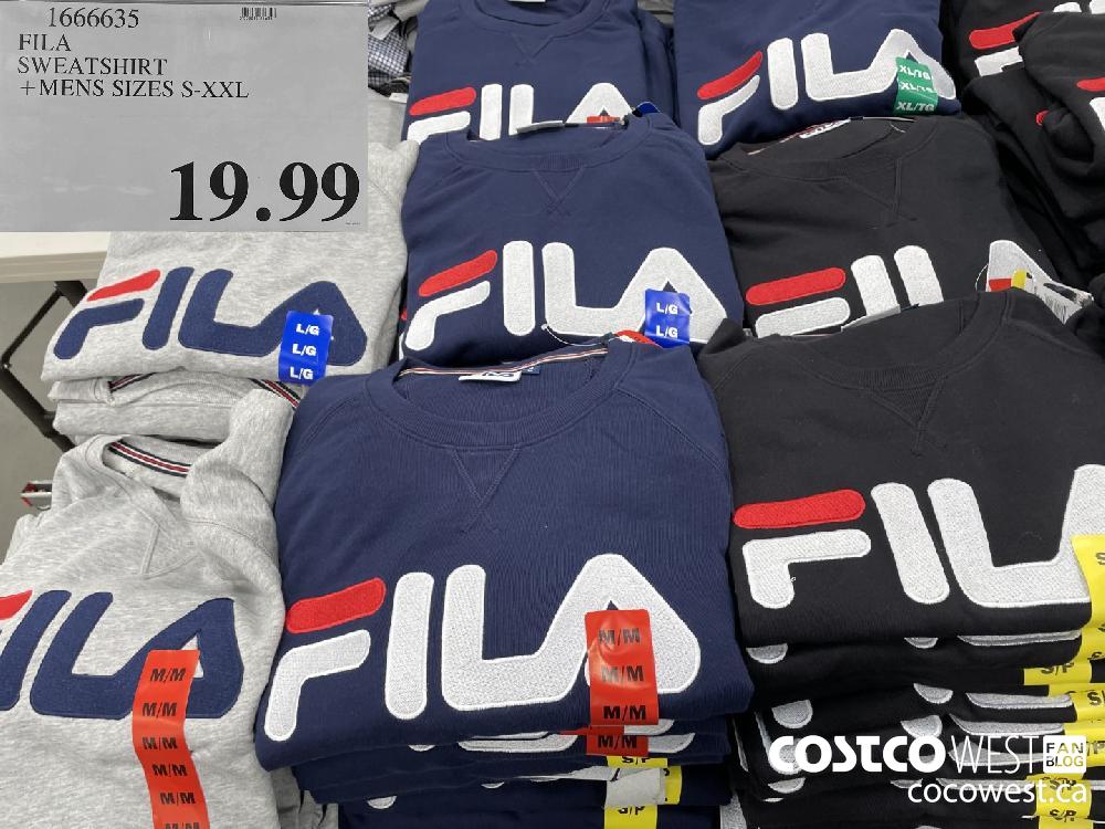 Fila sweatshirt hot sale costco