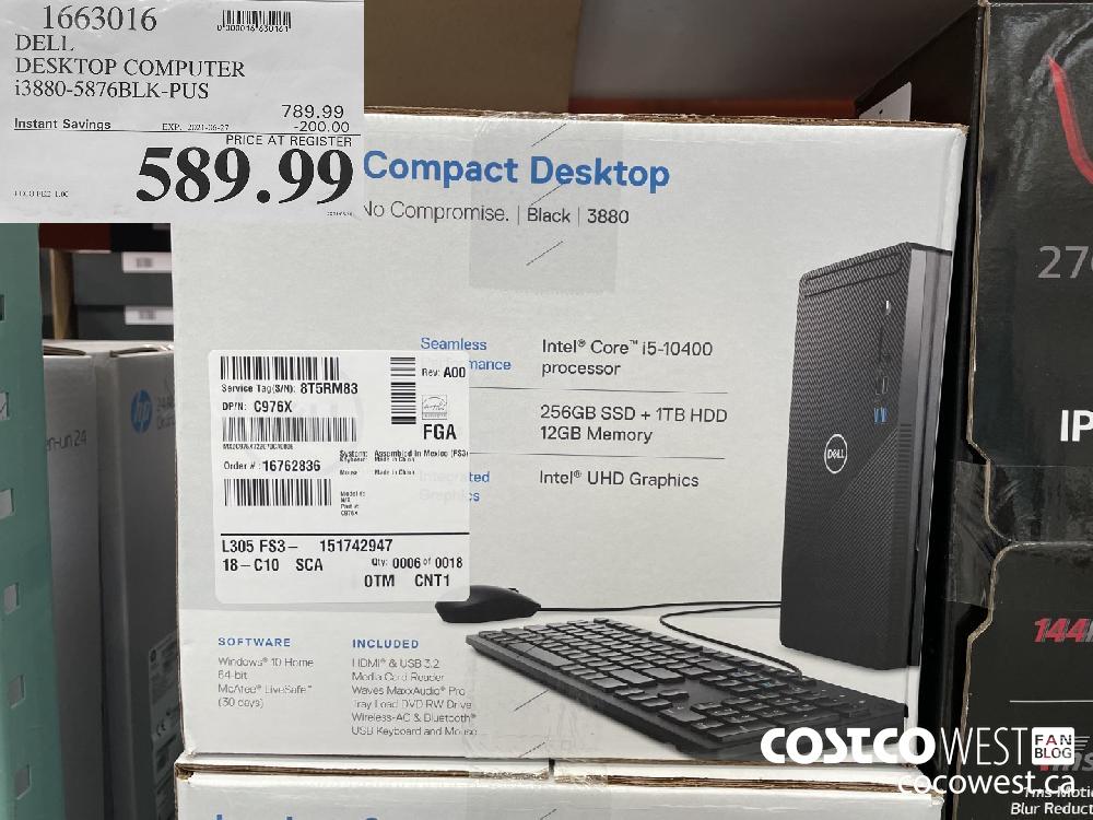 dell inspiron i3880 costco