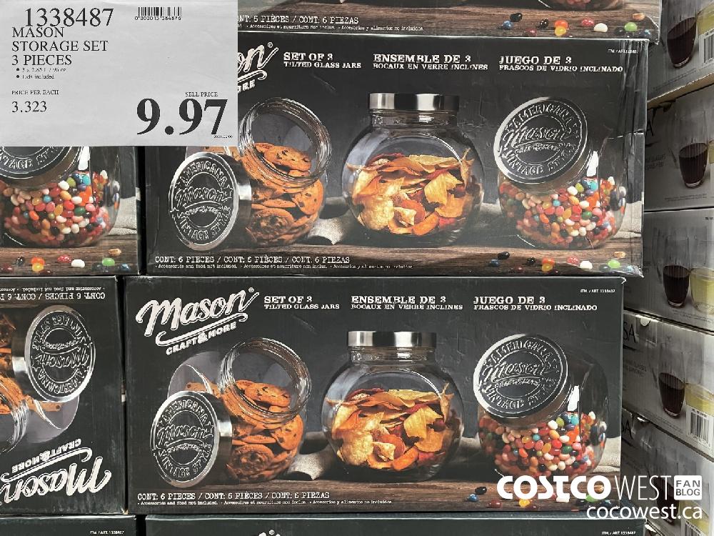 1338487 MASON STORAGE SET 3 PIECES $9.97